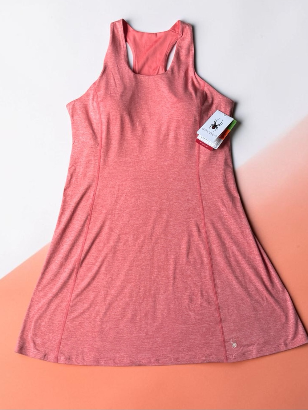 Women’s Coral Racerback Athletic Dress